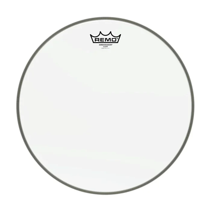 Remo 12″ Clear Ambassador Cuero