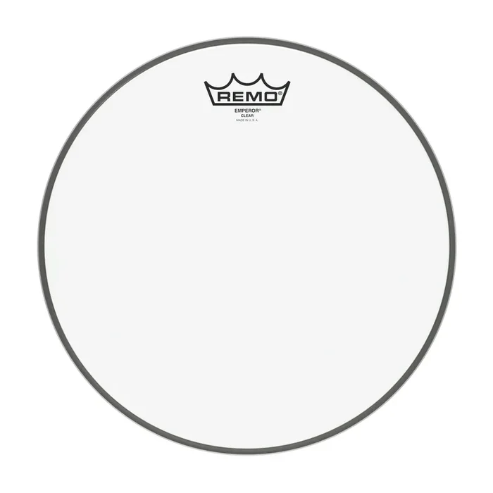 Remo 12″ Clear Emperor Cuero