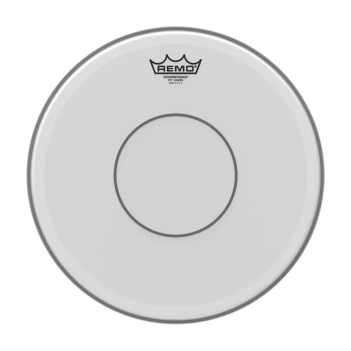 Remo 14″ Powerstroke 77 Cuero de Redoblante Recubierto – Con Clear Dot
