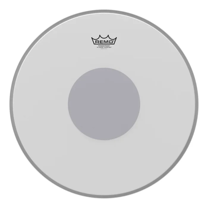 Remo 18″ Powerstroke P3 Coated Bass Drumhead w/Bottom Black Dot