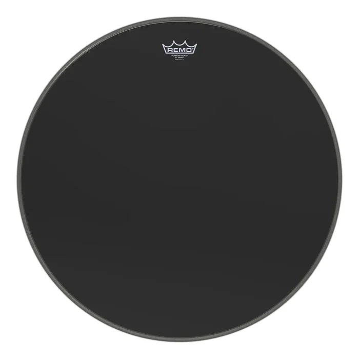Remo 24″ Powerstroke P3 Ebony Bass Drumhead
