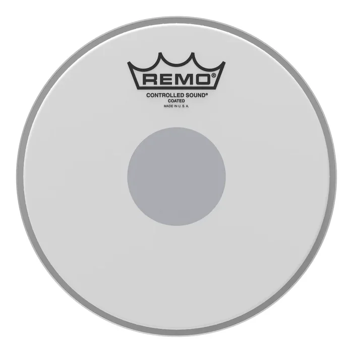 Remo 8″ Controlled Sound Coated Drumhead w/Bottom Black Dot