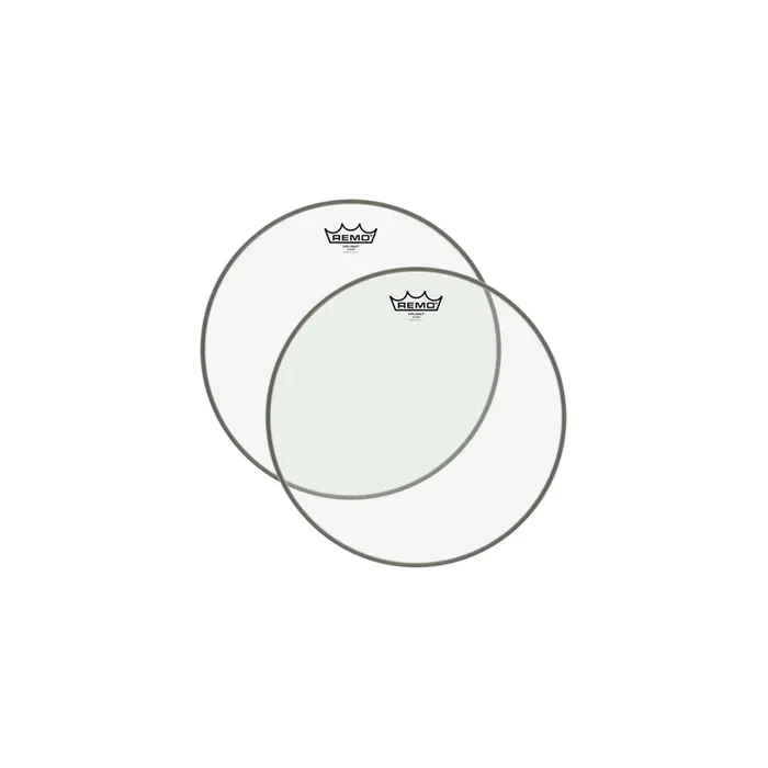Remo 8″ Diplomat Clear Drumhead (2 Pack Bundle)