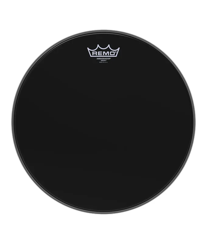 Remo 8″ Ebony Ambassador Drumhead