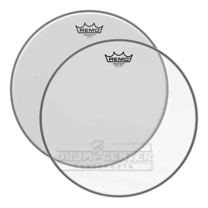 Remo Ambassador Coated/Hazy Drumhead Pack 14″