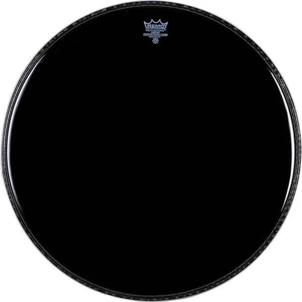 Remo Ambassador Ebony Drumhead 10″