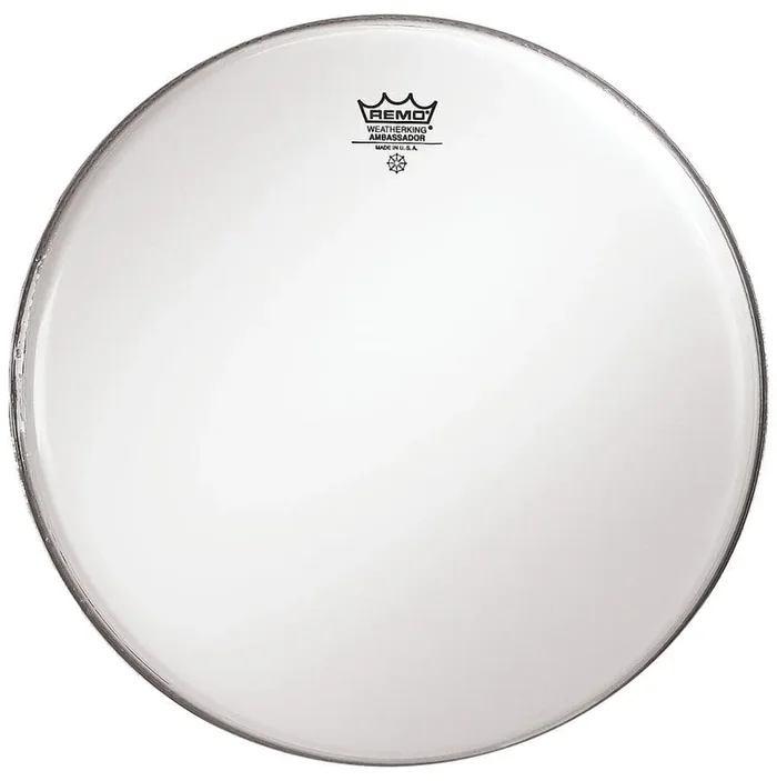 Remo Ambassador Smooth White Bass Drumhead 14″