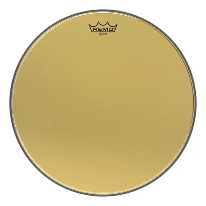 Remo Ambassador Starfire Gold Drumhead 16″