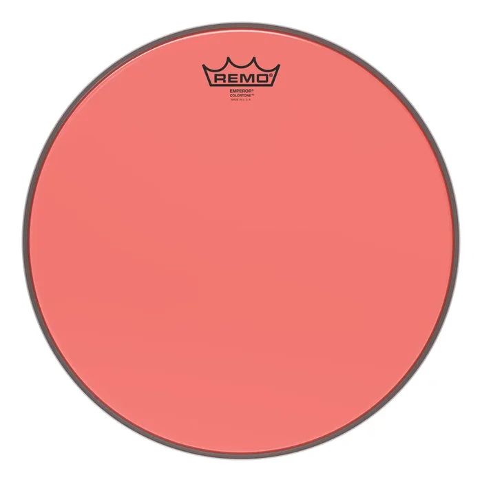 Remo Emperor Colortone Red Drumhead 14″