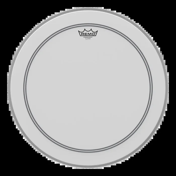 Remo Powerstroke P3 Coated Bass Drumhead – 18″