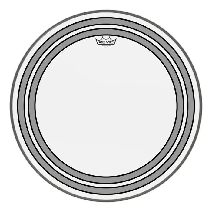 Remo PW-1322-00 22″ Bass Drum Head Powersonic Clear