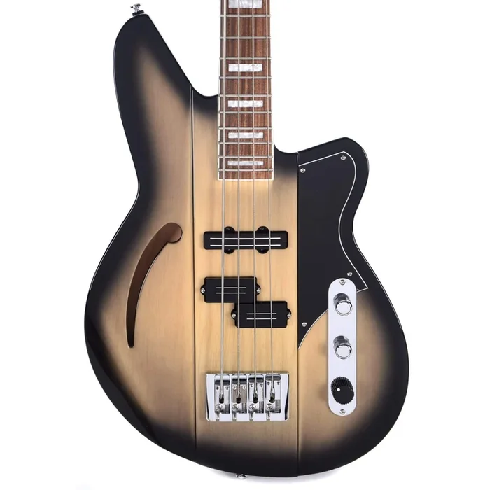Reverend Brad Houser Signature Basshouser Fatfish 32 Korina Burst