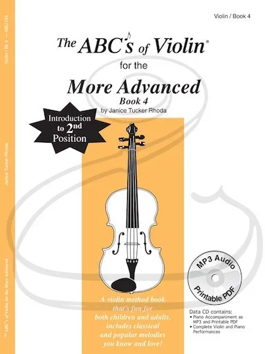 Rhoda: The ABC’s of Violin for the More Advanced, Bk.4 (violin)(CD) Carl Fischer