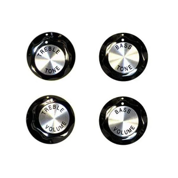 Rickenbacker Parts Knobs Bass Standard Set of 4