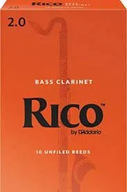 Rico – Bass Clarinet – 2.0 – 10 Pack