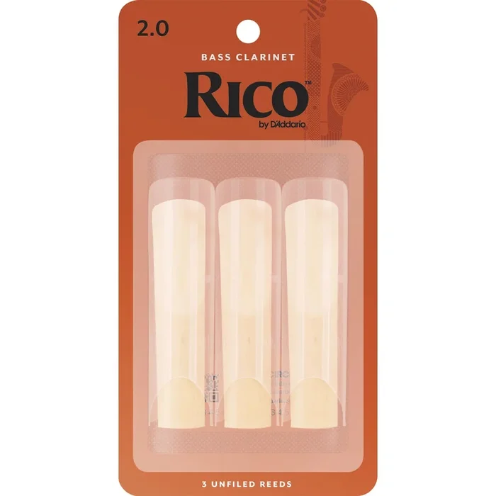 Rico by D’addario Bass Clarinet Reeds (3 Pack)