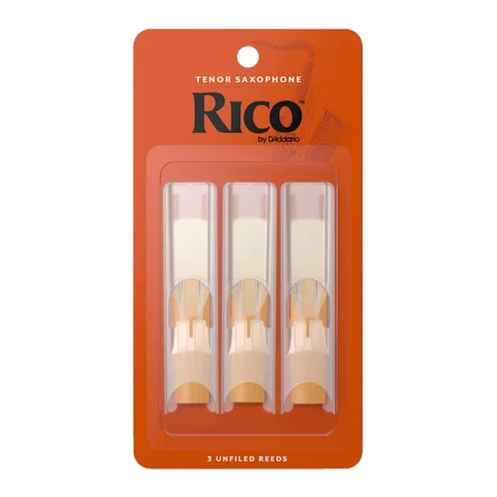 Rico by D’Addario Tenor Sax Reeds, Strength 2.5 – 3 Pack