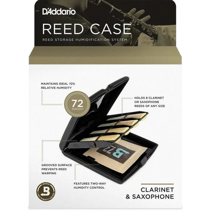 Rico Clarinet/Sax Reed Case with Humidity Control RVCASE04