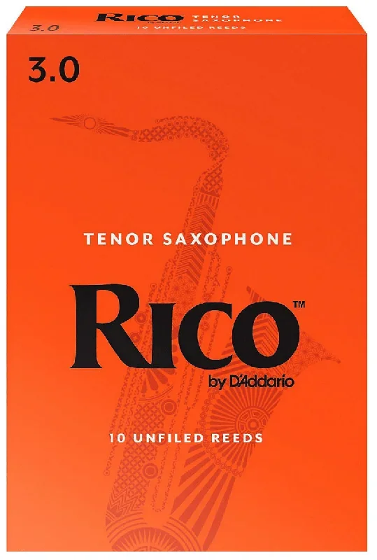 Rico Tenor Sax Reeds, Box of 10, Strength 3