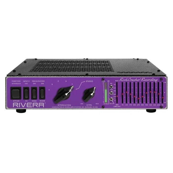 Rivera RockCrusher Recording Power Attenuator & Load Box 8/16 w/ Cab Emulator
