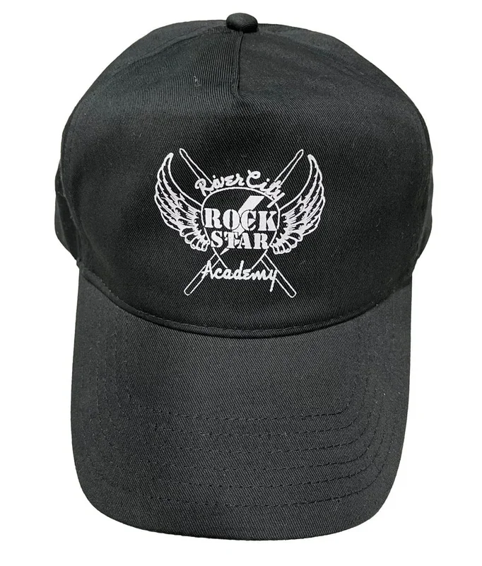 RiverCity Rock Star Academy Black Trucker Hat