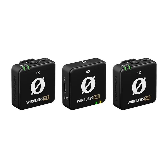 Rode Wireless ME Sistema de Micrófono Dual Clip-On – Negro