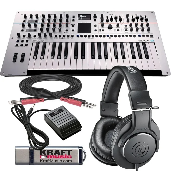 Roland Gaia 2 Keyboard Synthesizer STUDIO KIT