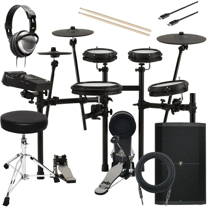 Roland TD313 V-Drums Electronic Drum Set COMPLETE DRUM BUNDLE