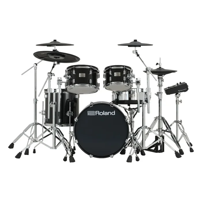 Roland VAD-516S V-Drums 5 Series Kit with Expandable V51 Module, Advanced Digital Pads, and Full-Depth Wood Shells