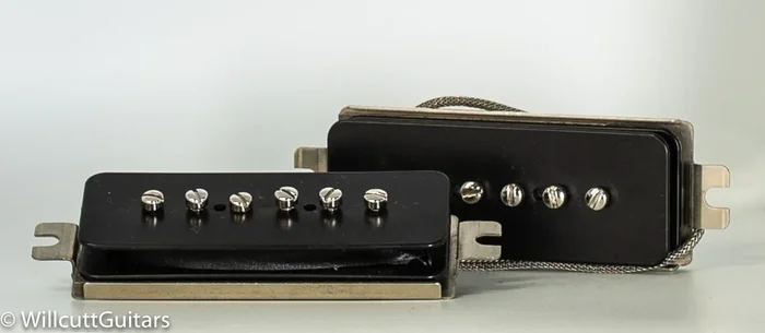 Ron Ellis Pickups 50P P90s – Blk Dogear Set