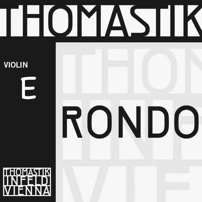 Rondo violin tin-plated E string, 4/4 medium, by Thomastik-Infeld, straight
