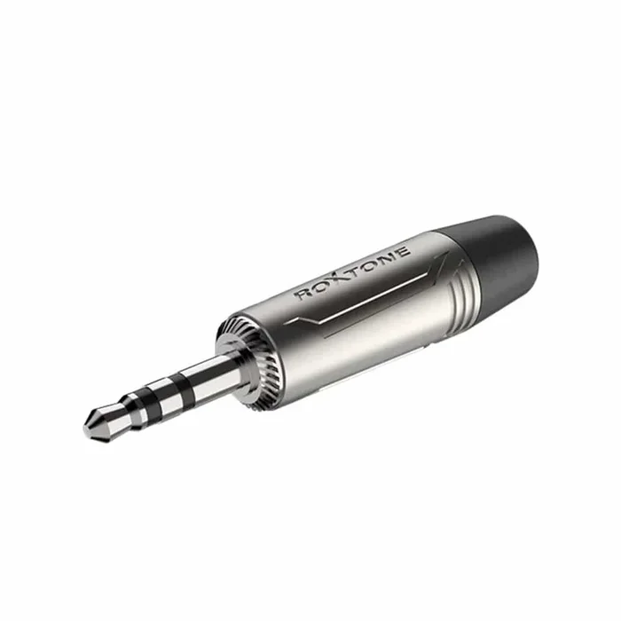 Roxtone RMJ3PS-NN 3.5mm Stereo Plug Nickel Plated Shell Connector