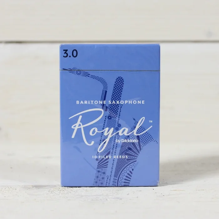 Royal by D’Addario RLB1030 3.0 Baritone Saxophone Reeds (10-Pack)
