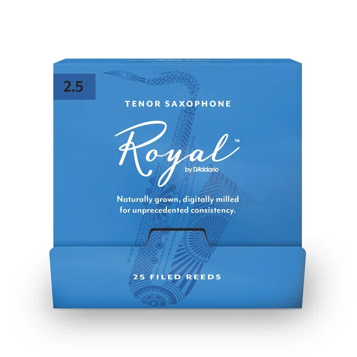 Royal by D’Addario Tenor Saxophone Reeds 3.0, 25-Count Single Reeds