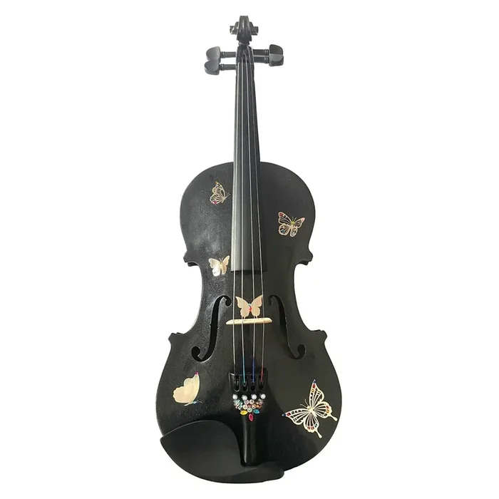 Rozanna’s Metallic Butterfly Bling Black Violin Outfit