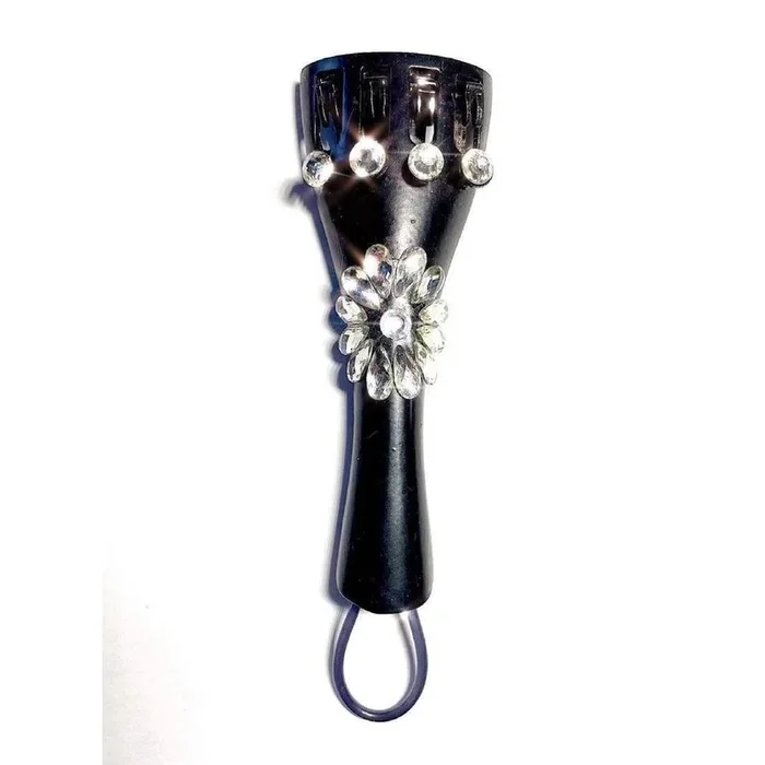 Rozanna Crystalline Flower Violin Tailpiece