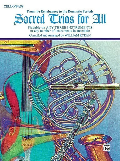 Ryden (arr): Sacred Trios for All (3 Cellos/Basses)