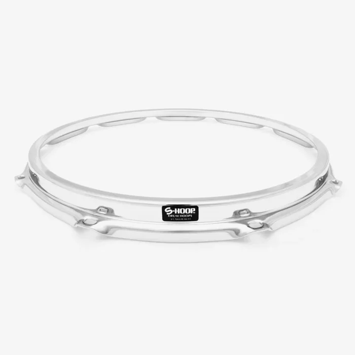 S-Hoop Drum Hoop 14″ 10-Hole, Chrome