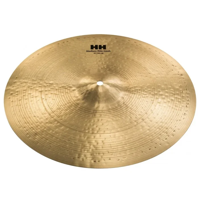 Sabian 11607B 16 Inch HH Medium Thin Crash Cymbal – Brilliant