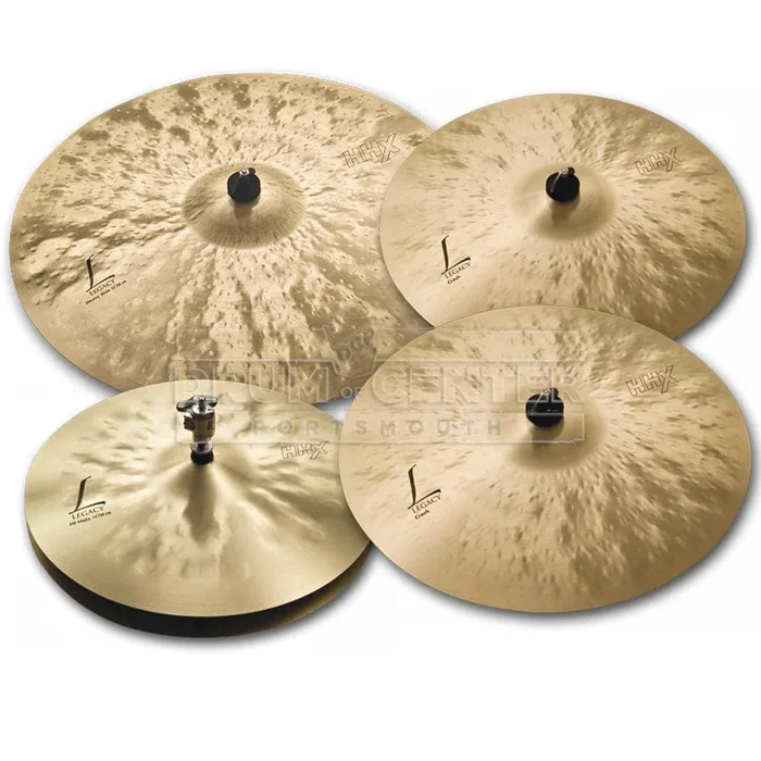 Sabian HHX Legacy Performance Cymbal Set 14/17/19/22 – DCP Exclusive!
