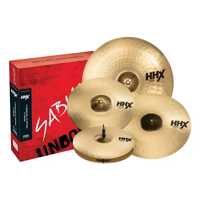 Sabian HHX Performance Set Brilliant (14/16/18/21)