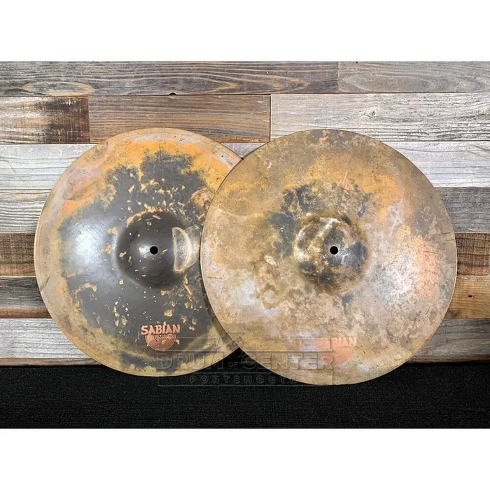 Sabian Prototype AA Raw Hi Hat Cymbals 16″ 1225/1245 grams
