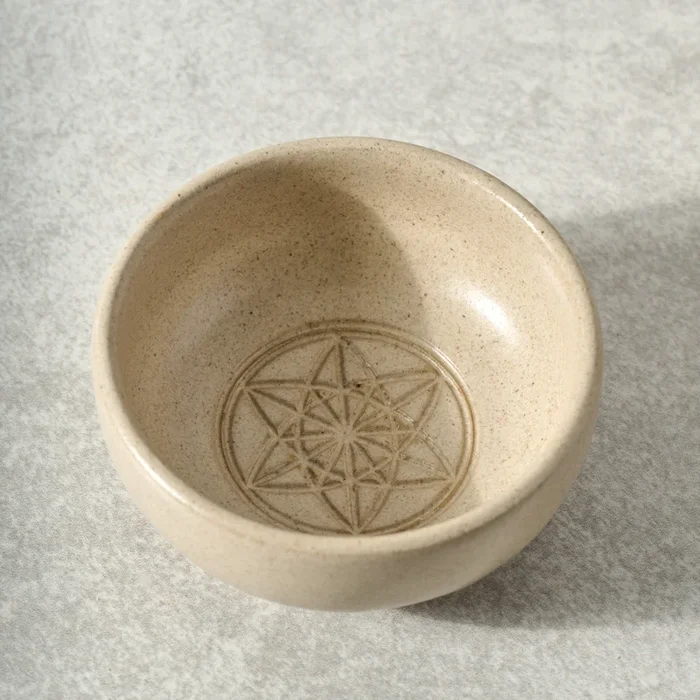 Sacred Geometry Dipping Bowl – Equilibrium of Life