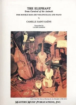 Saint-Saens, Camille: Elephant from Carnival of the Animals (cello or & piano)