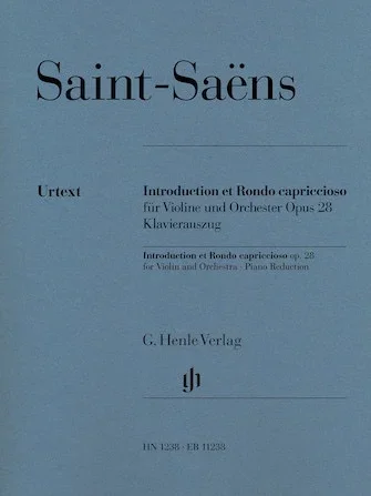 Saint-Saens: Introduction et Rondo capriccioso op28 (violin, piano) HENLE URTEXT