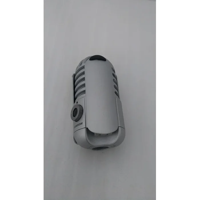 Samson Meteor Mic – USB Studio Microphone – Brushed Nickel – Open Box B Stock