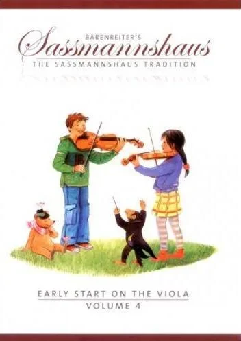 Sassmannshaus, Early Start on the Viola Book 4