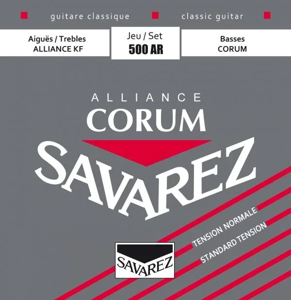Savarez S.A. 500AR Alliance Corum Classical Guitar Strings – Normal Tension