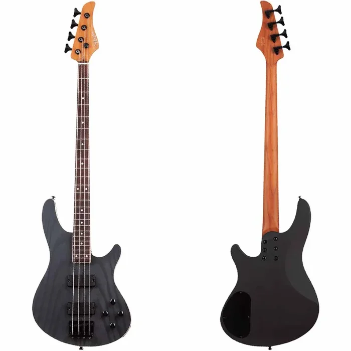 Schecter C-4 Standard 4-String Bass Guitar – Charcoal Satin