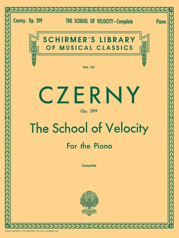 School of Velocity, Op. 299 (Complete)